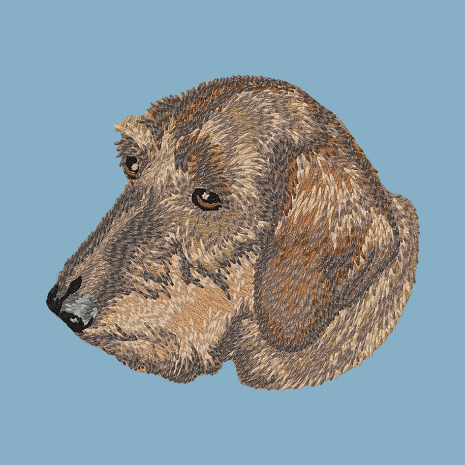 Dachshund Embroidered Classic Long Sleeve Shirt