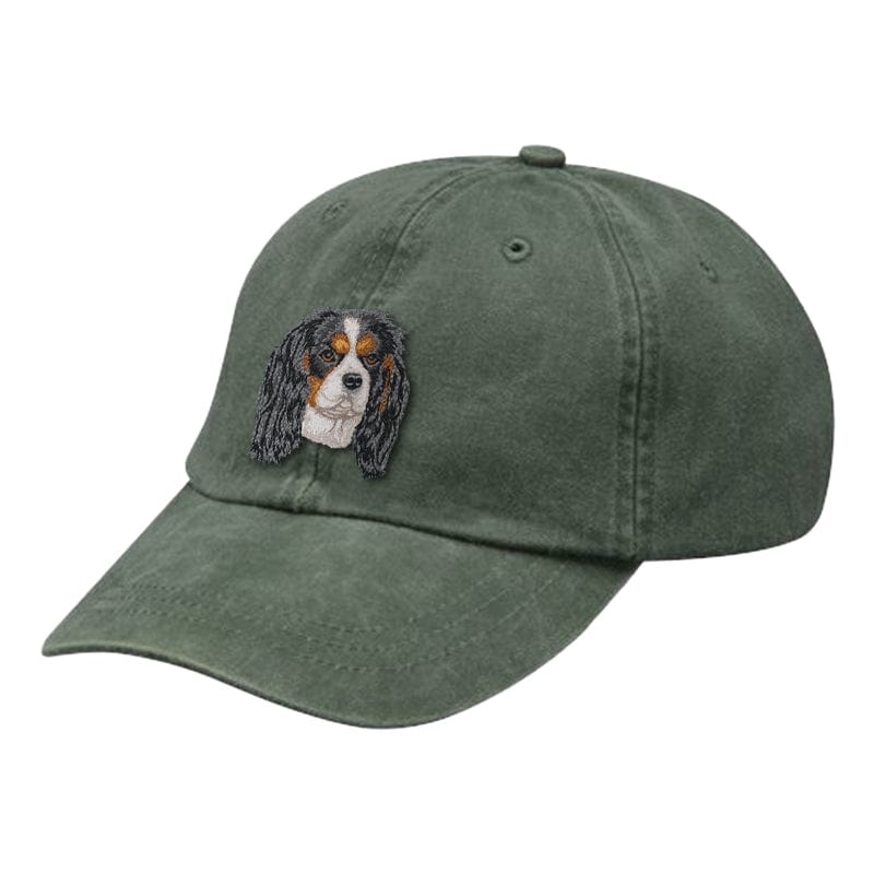 Cavalier King Charles Spaniel Embroidered Baseball Cap