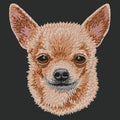 Chihuahua Embroidered Crossbody Bag