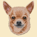 Chihuahua Embroidered Tote