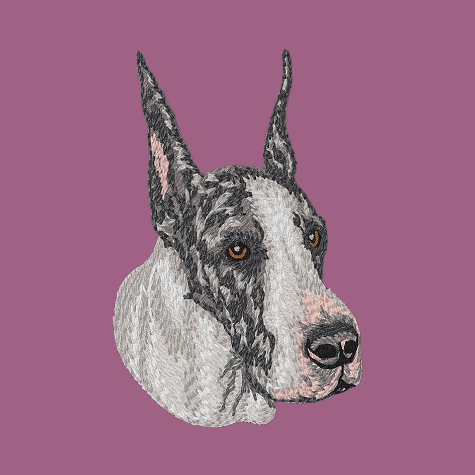 Great Dane Embroidered Classic Long Sleeve Shirt