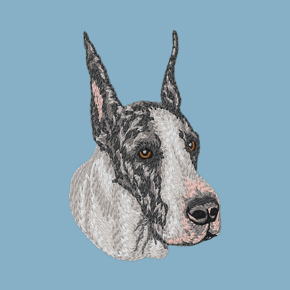 Great Dane Embroidered Classic Long Sleeve Shirt