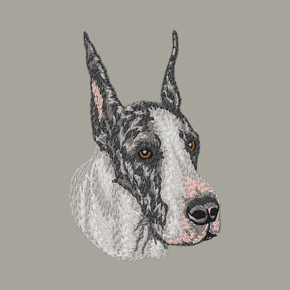 Great Dane Embroidered Classic Long Sleeve Shirt