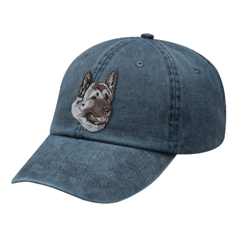 Akita Embroidered Baseball Cap
