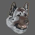 Akita Embroidered Women's Fleece Jacket