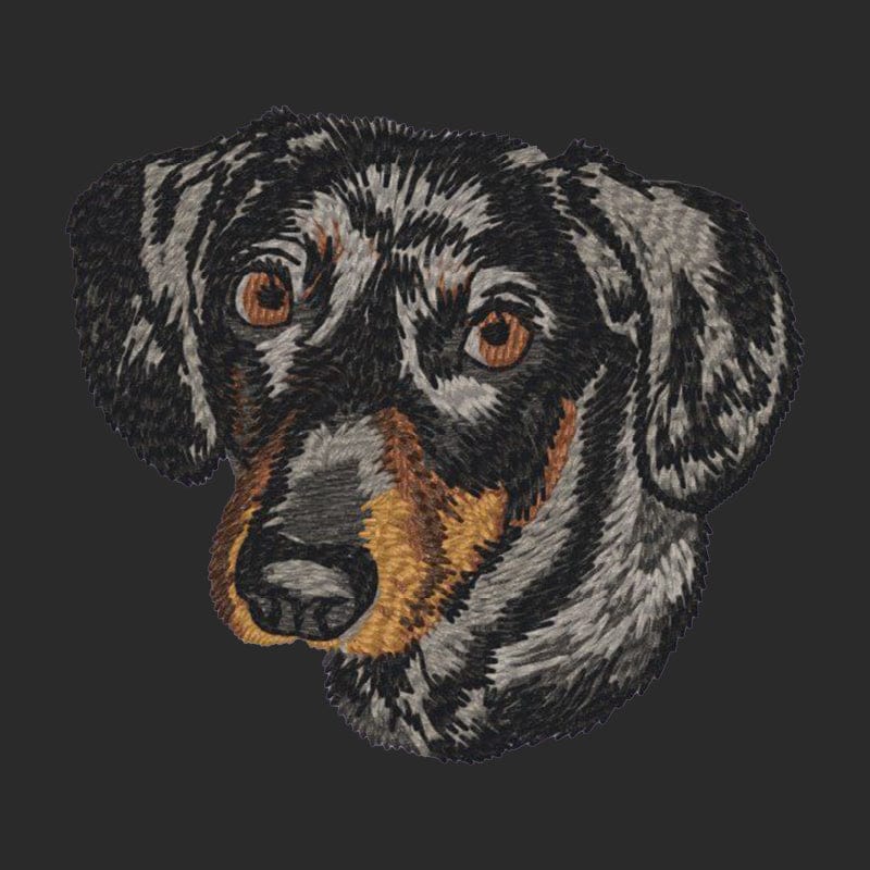 Dachshund Embroidered Wearable Blanket