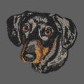 Dachshund Embroidered Women's Fleece Jacket