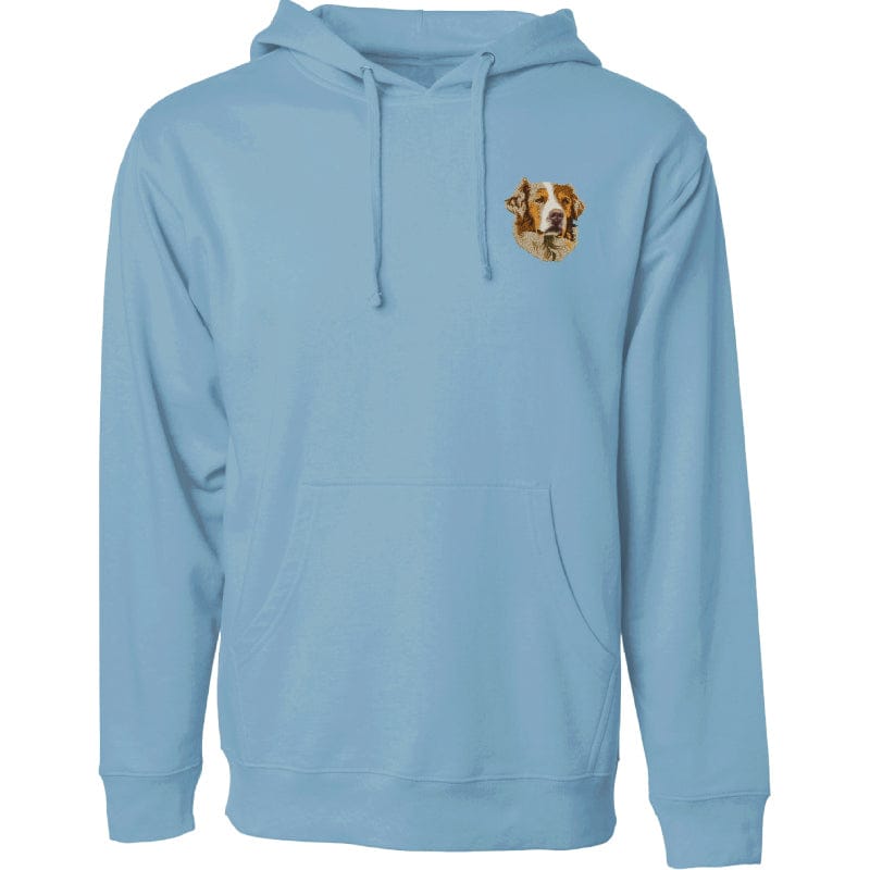 Australian Shepherd Embroidered Sweatshirt Hoodie