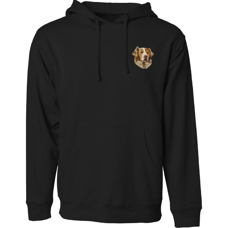 Australian Shepherd Embroidered Sweatshirt Hoodie