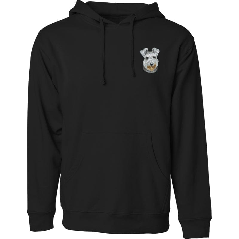 Miniature Schnauzer Embroidered Sweatshirt Hoodie