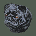 Pug Embroidered Baseball Cap