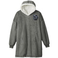 Pug Embroidered Wearable Blanket