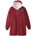 Pug Embroidered Wearable Blanket