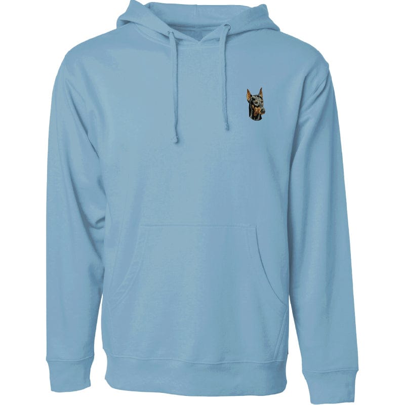 Doberman Pinscher Embroidered Sweatshirt Hoodie