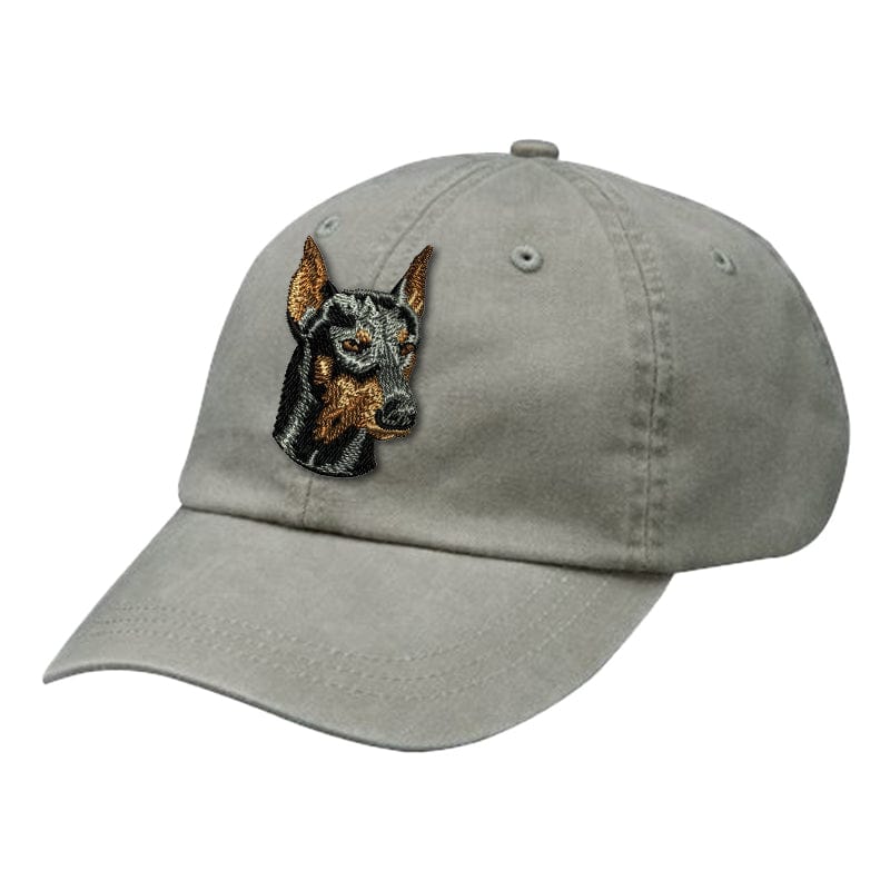 Doberman Pinscher Embroidered Baseball Cap