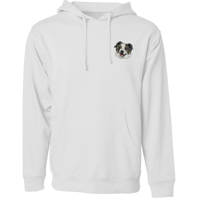 Australian Shepherd Embroidered Sweatshirt Hoodie