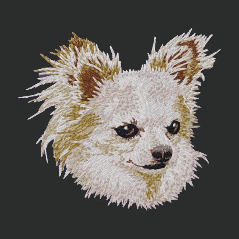 Chihuahua Embroidered Crossbody Bag