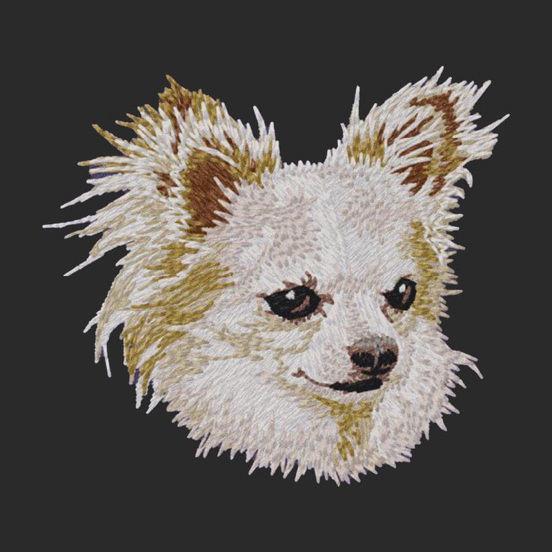 Chihuahua Embroidered Wearable Blanket
