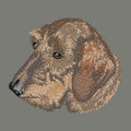 Dachshund Embroidered Wearable Blanket