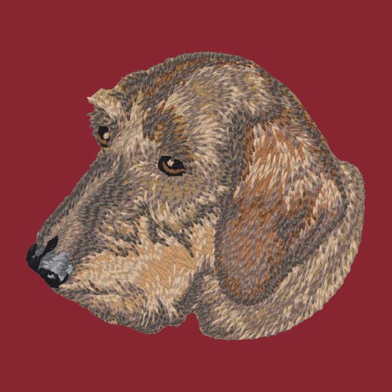Dachshund Embroidered Wearable Blanket