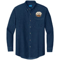 Havanese Embroidered Men's Denim Shirt