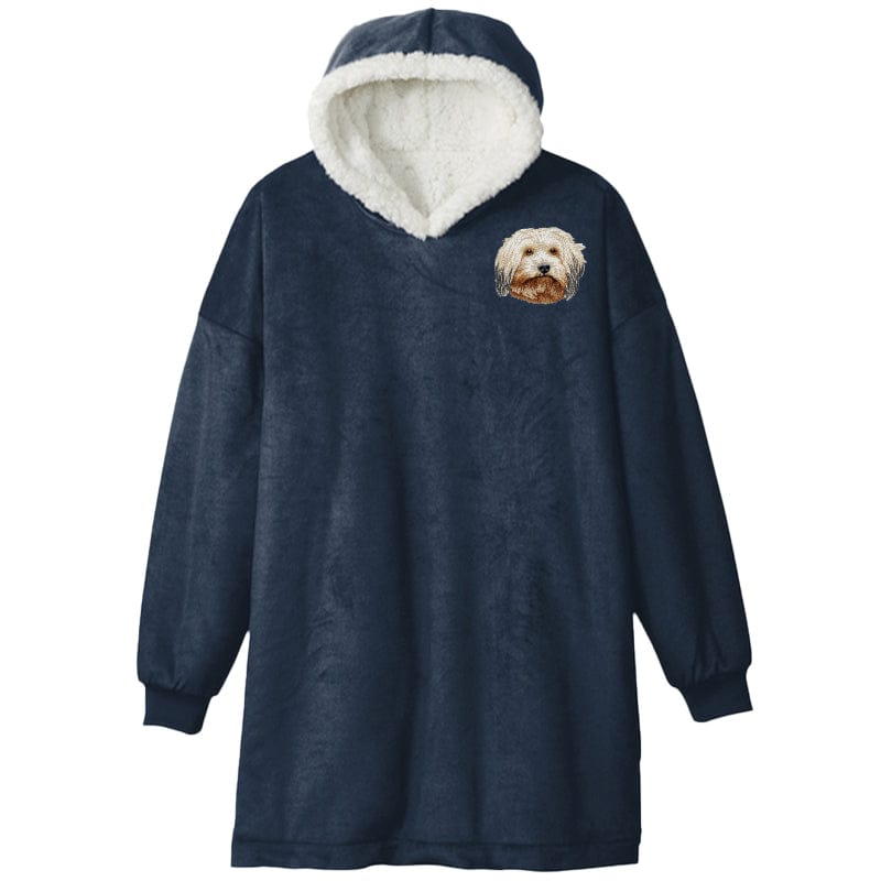 Havanese Embroidered Wearable Blanket
