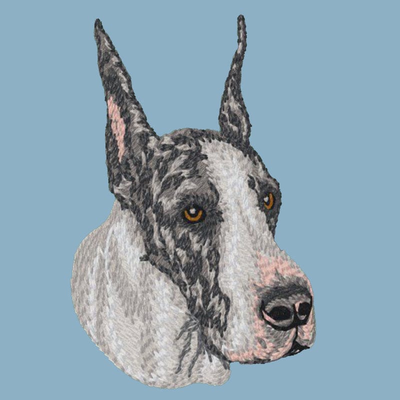 Great Dane Embroidered Sweatshirt Hoodie