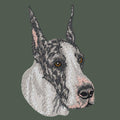 Great Dane Embroidered Baseball Cap