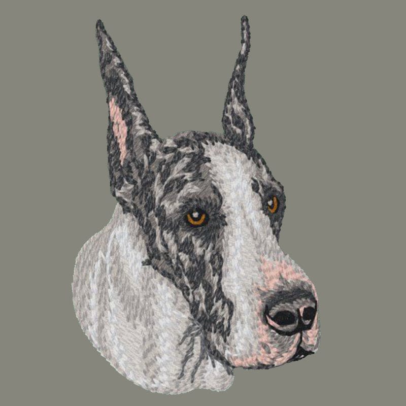Great Dane Embroidered Baseball Cap