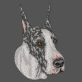 Great Dane Embroidered Men's Fleece Jacket