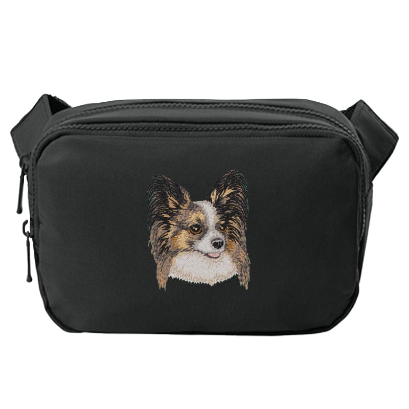 Papillon Embroidered Crossbody Bag