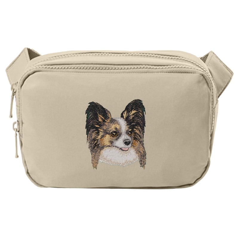 Papillon Embroidered Crossbody Bag