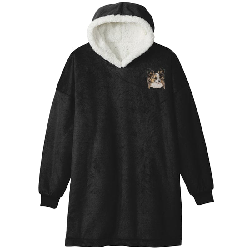 Papillon Embroidered Wearable Blanket