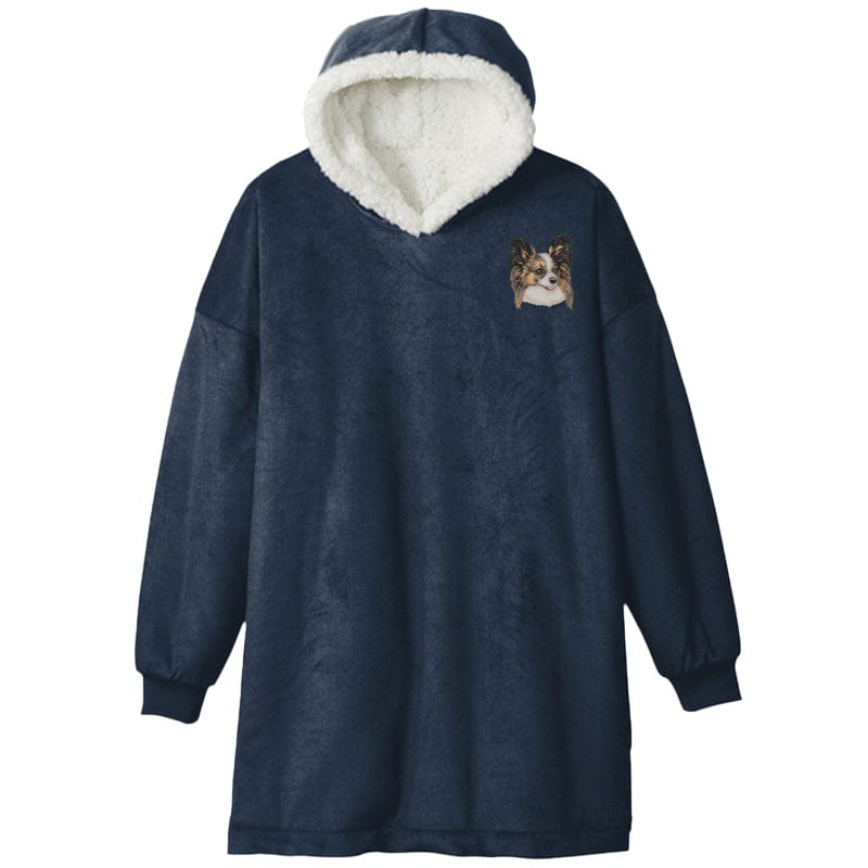 Papillon Embroidered Wearable Blanket