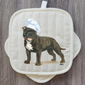 English Staffordshire  Pot Holder Set