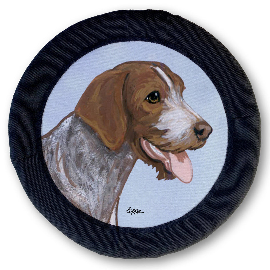 German Shorthaired/ Wirehaired Pointer FOTOFRISBY Flying Dog Disc Toy