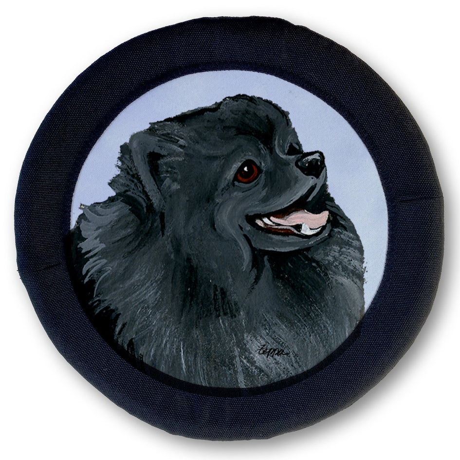 Pomeranian FOTOFRISBY Flying Dog Disc Toy