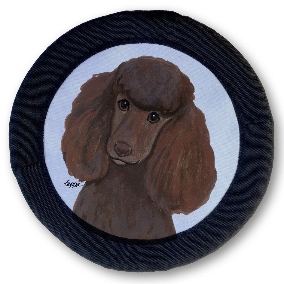 Poodle FOTOFRISBY Flying Dog Disc Toy