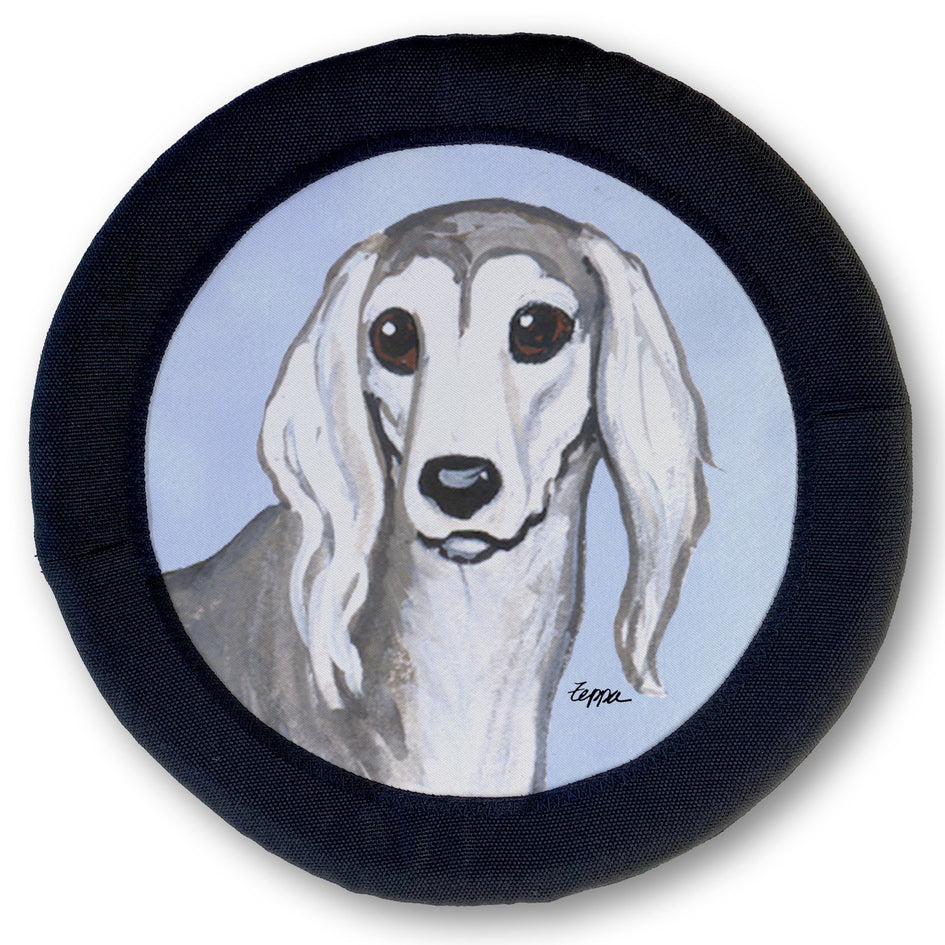 Saluki FOTOFRISBY Flying Dog Disc Toy