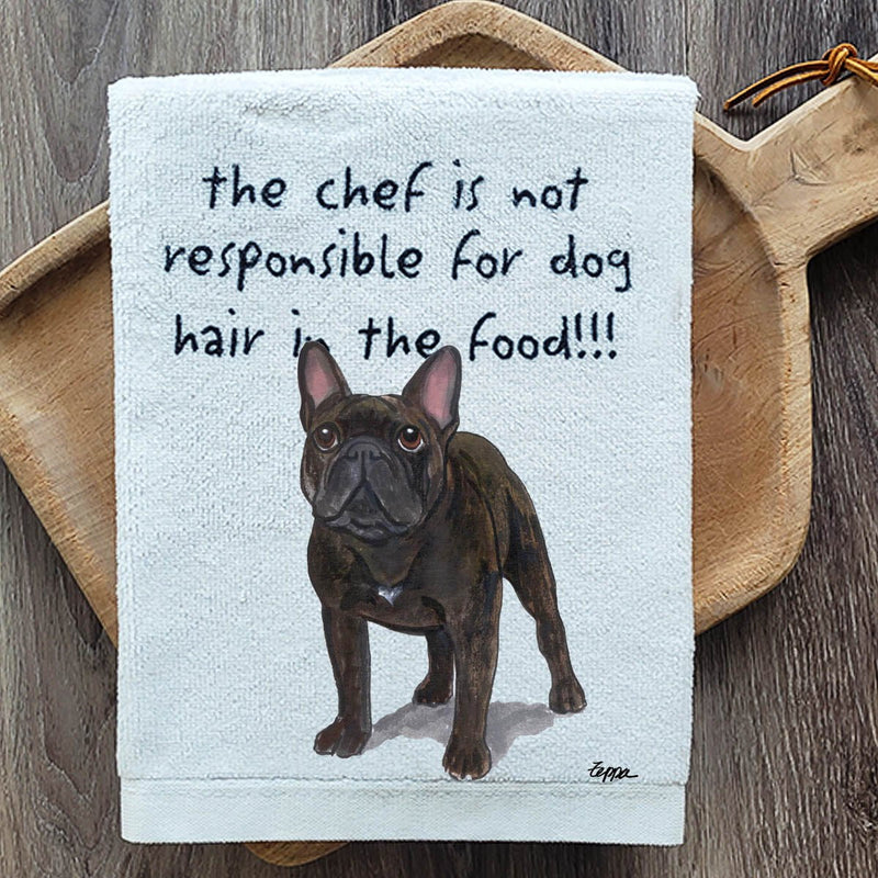 French Bulldog Dish Towel