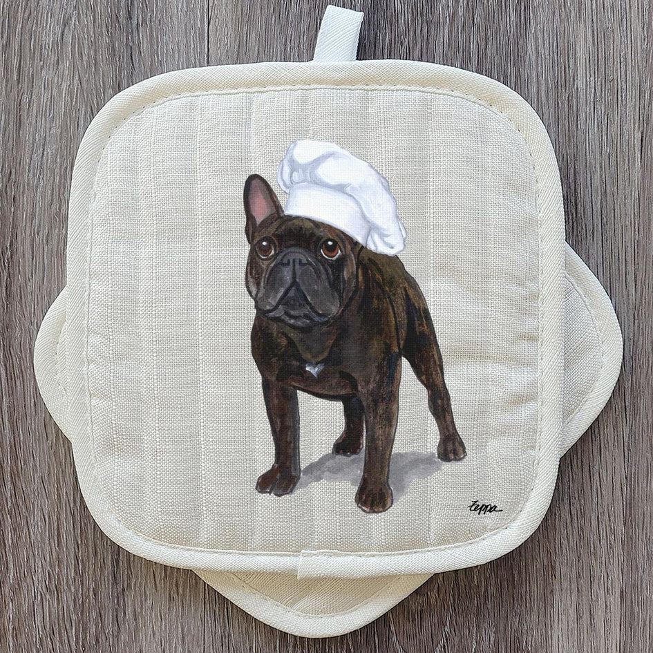 French Bulldog  Pot Holder Set