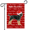 Border Terrier Happy Howliday's Garden Flag