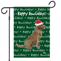 Chesapeake Bay Retriever Happy Howliday's Garden Flag