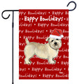 Glen of Imaal Terrier Happy Howliday's Garden Flag