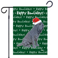 Neapolitan Mastiff Happy Howliday's Garden Flag