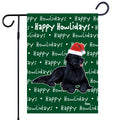 Newfoundland Happy Howliday's Garden Flag