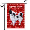 Papillon Happy Howliday's Garden Flag