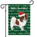 Papillon Happy Howliday's Garden Flag