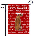 Rhodesian Ridgeback Happy Howliday's Garden Flag