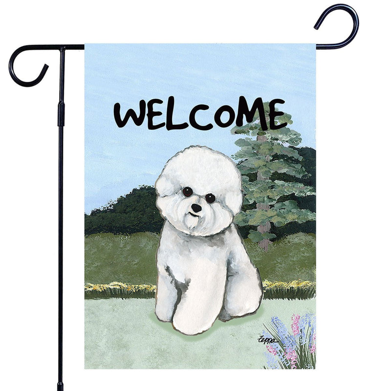 Bichon Frise Garden Flag
